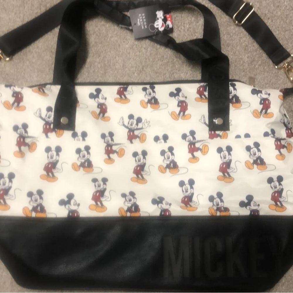 Bio World Large Mickey Mouse Tote/Luggage Bag